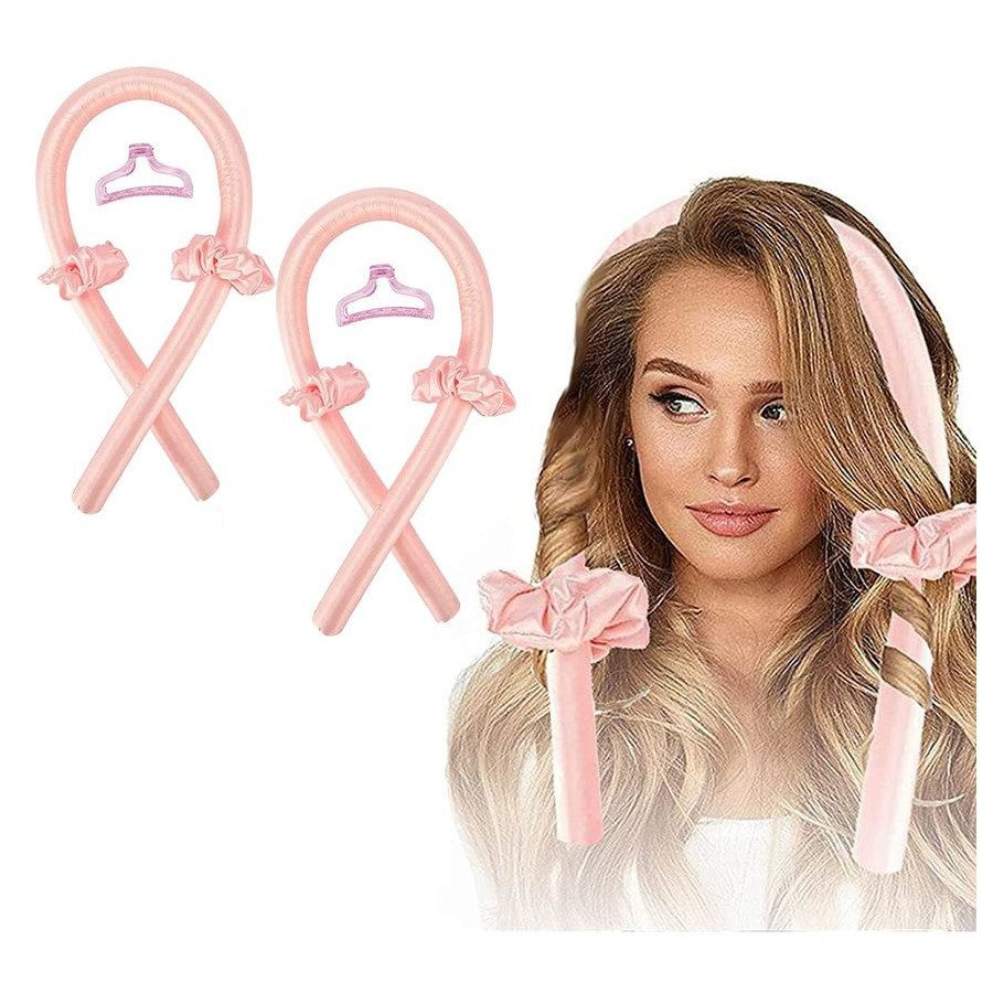 Heatless Hair Curling Rod – Effortless Overnight Curls Without Damage