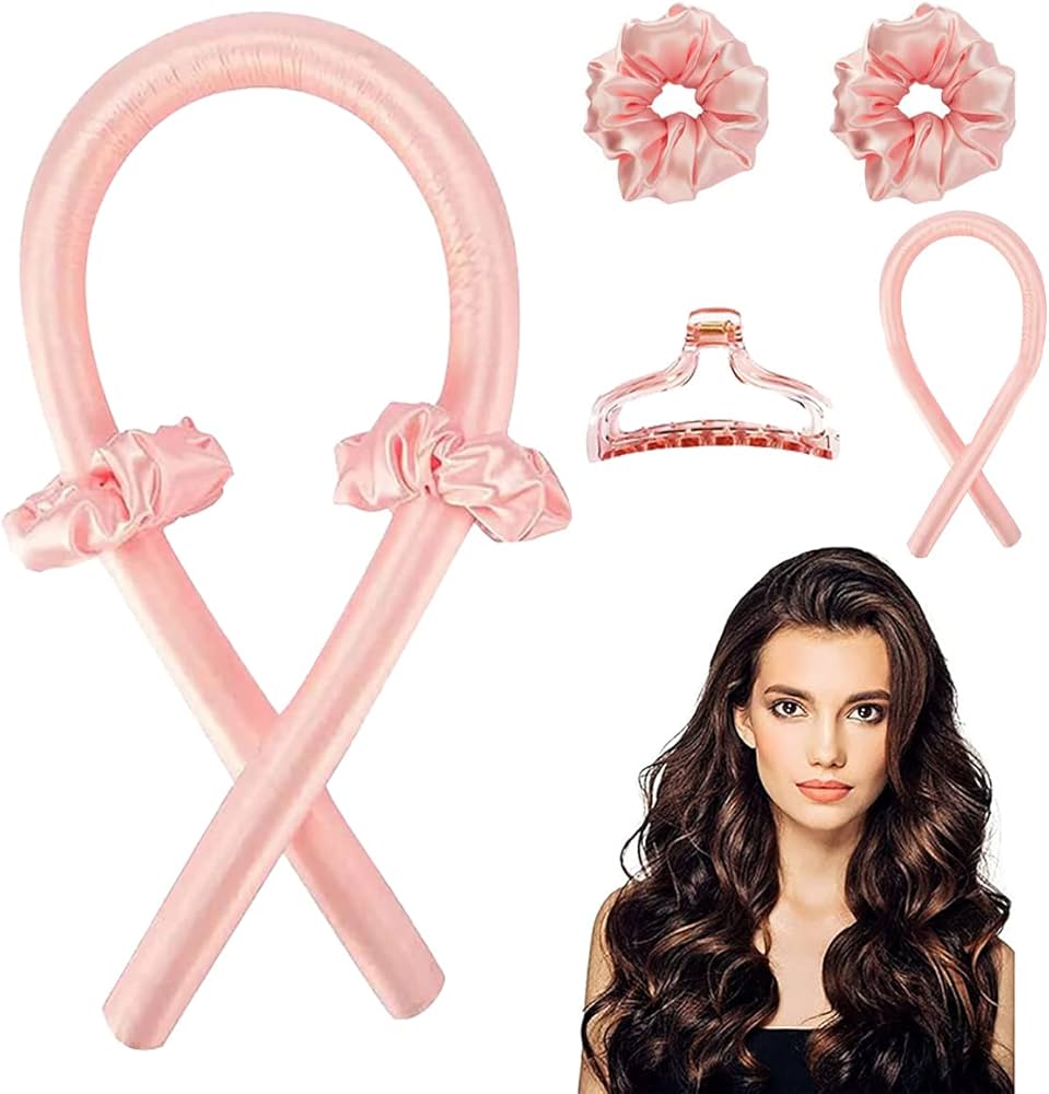 Heatless Hair Curling Rod – Effortless Overnight Curls Without Damage