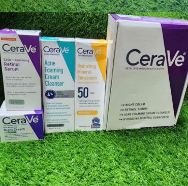 CeraVe 4-in-1 Skincare Bundle | Complete Skin Repair Kit