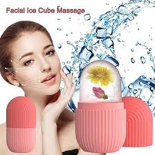 Silicone ice roller for Facial & skin Glow