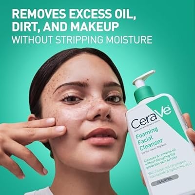 Cerave Foaming Facial Cleanser For Normal To Oily Skin – Oil Control Face Wash
