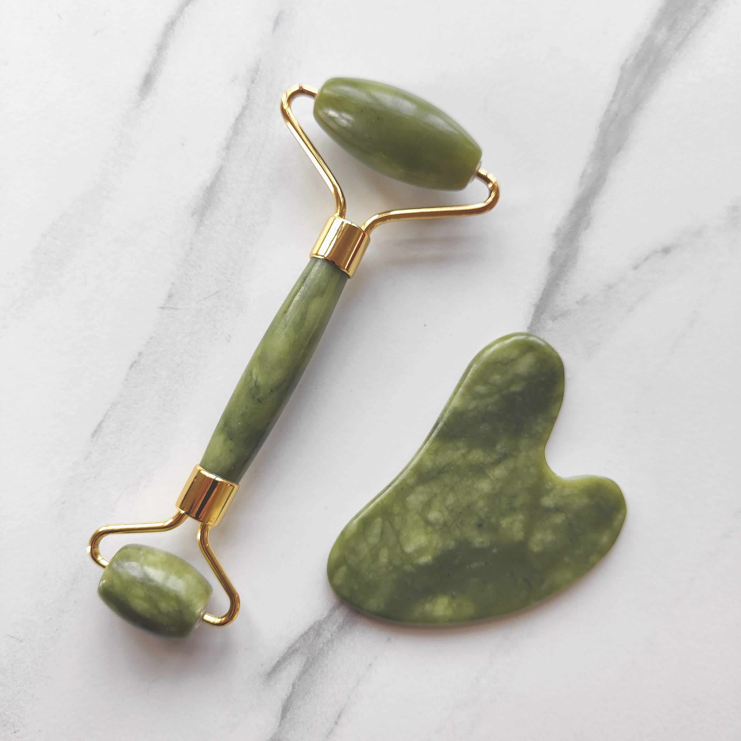 Premium Gua Sha Set – Face Lifting, Jawline Sculpting & Glowing Skin Tool