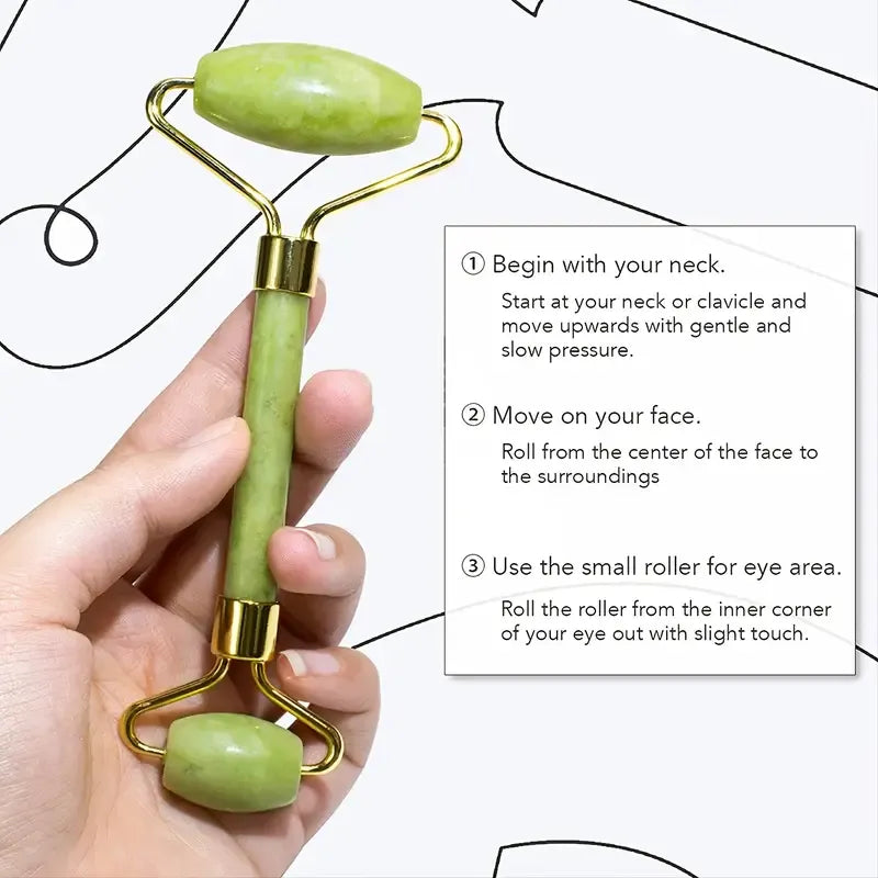 Premium Gua Sha Set – Face Lifting, Jawline Sculpting & Glowing Skin Tool